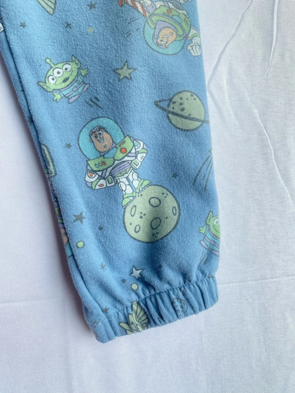 Disney Toddler 24m Buzz Lightyear Toy Story Matching Comfy Sweat Set Blue